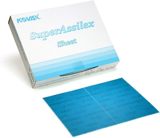 KOVAX® Super Assilex® Sanding Sheets, 25 Sheets per box