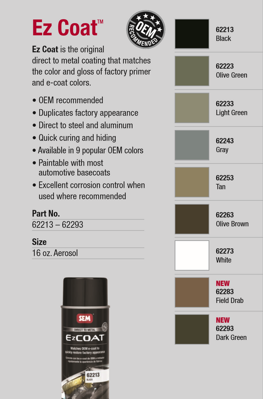 SEM EZ Coat™ Direct-To-Metal Coating