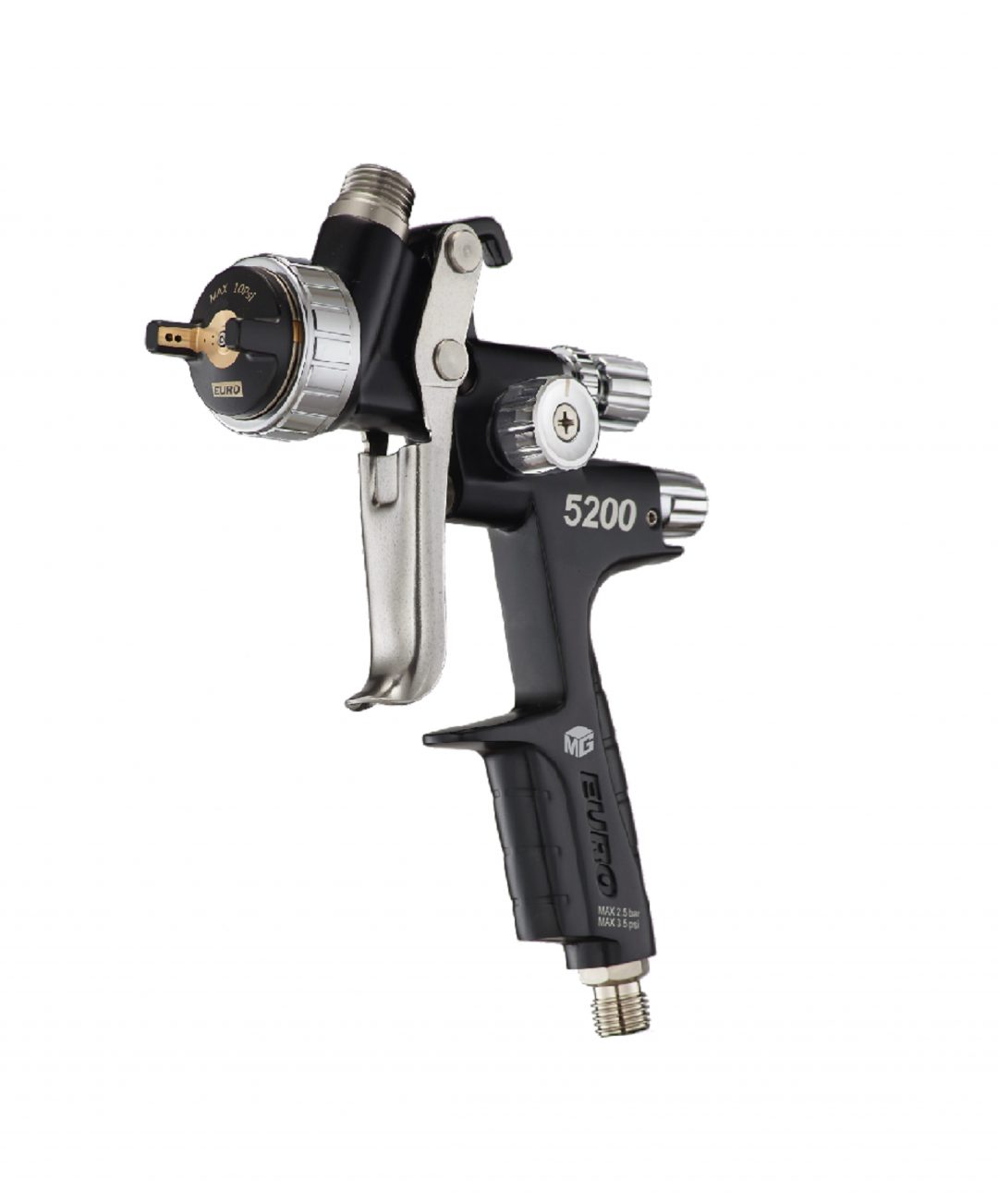 Euro 5200H Series High Performance HVLP Gravity Feed Spray Gun