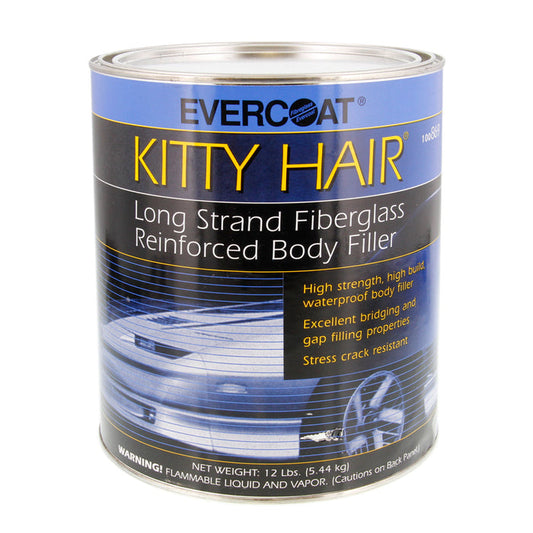 EVERCOAT® KITTY HAIR® Long Strand Fiberglass Reinforced Body Filler, Paste, Long Strand