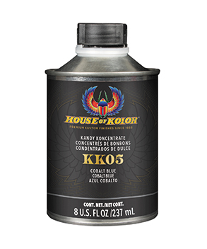 HOUSE OF KOLOR® SHIMRIN2® KK05-C02 Kandy Koncentrates Series Intensifier, 8 oz Can, Cobalt Blue