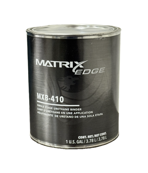 MATRIX EDGE MXB-410-G01 Single Stage Urethane Binder, 1 gal