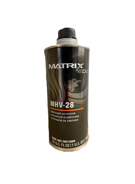MATRIX EDGE MHV-28-Q01 Urethane Activator, 1 qt, Liquid, Use With: Urethane Single Stage Intermix System