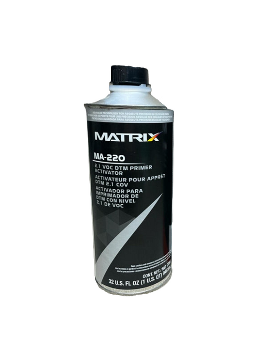 MATRIX MA-220-Q01 DTM Activator, 1 qt, Liquid, Use With: DTM Primer