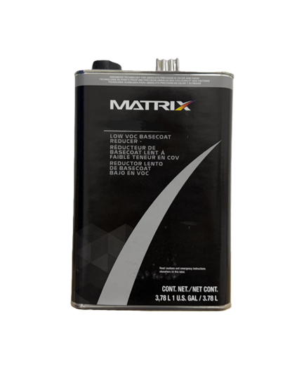 Matrix Low VOC Basecoat Reducer, 1 gal, Liquid