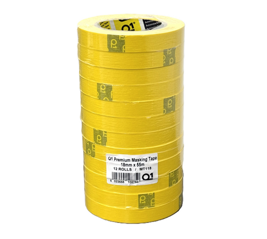 Q1® Premium Masking Yellow Tape Sleeve