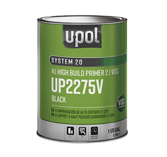 U-POL® SYSTEM 20 High-Build 2K Multi-Purpose Primer, 1 Gal, 4:1 Mixing