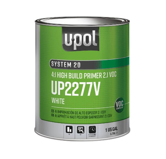U-POL® SYSTEM 20 High-Build 2K Multi-Purpose Primer, 1 Gal, 4:1 Mixing