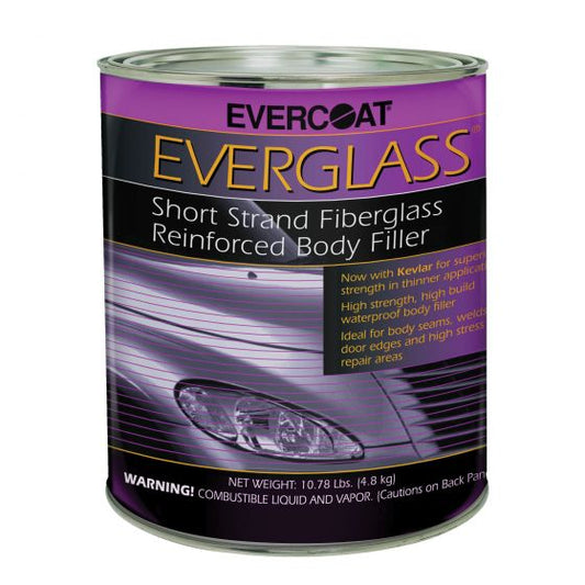 EVERCOAT® EVERGLASS® Short Strand Fiberglass Reinforced Body Filler, Blue/Green, Paste