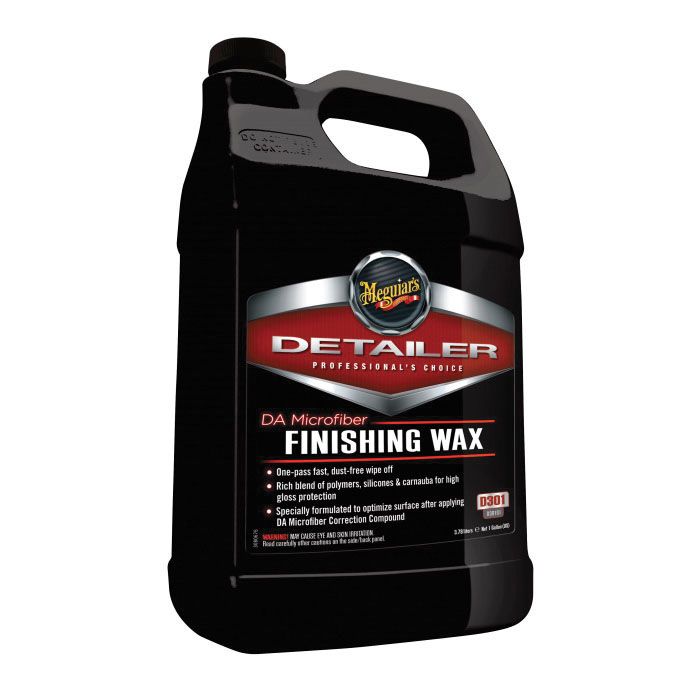 Meguiar's® Detailer Finishing Wax, High Gloss, Blue/Gray, Liquid