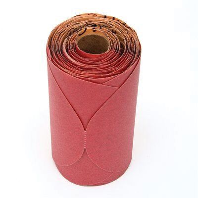 3M™ Stikit™ 6" Red Abrasive Disc Roll, 100 Discs per roll