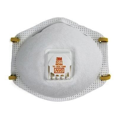 3M™ 54343 Molded Cup Particulate Respirator, Standard, N95 Filter Class