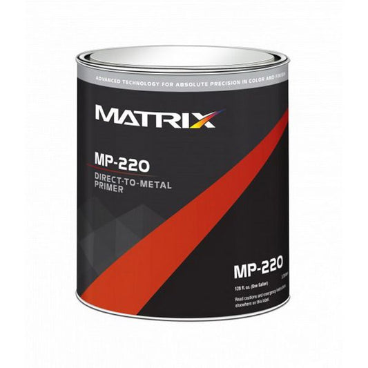 MATRIX MP-220-G01 2.1 VOC DTM Primer, 1 gal Can, Gray