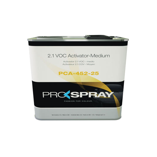 ProSpray® PCA-452-25 Medium Activator, 2.5 L, Use With: ProSpray® Low VOC 2K Products