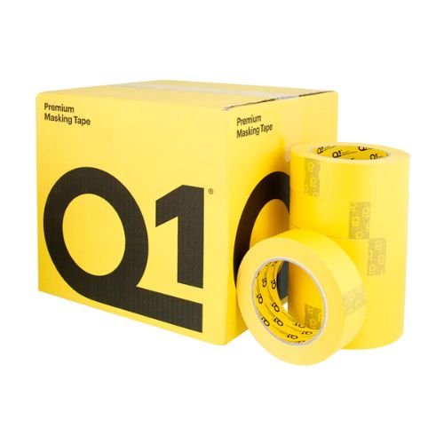 Q1® Premium Masking Yellow Tape