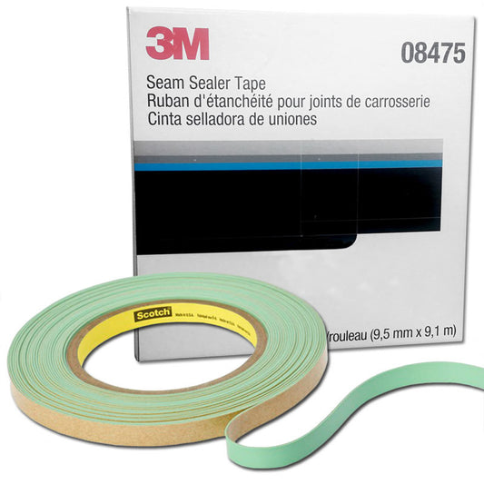 3M™ 08475 Seam Sealer Tape, 30 ft x 3/8 in, 3.3 mil, Gray