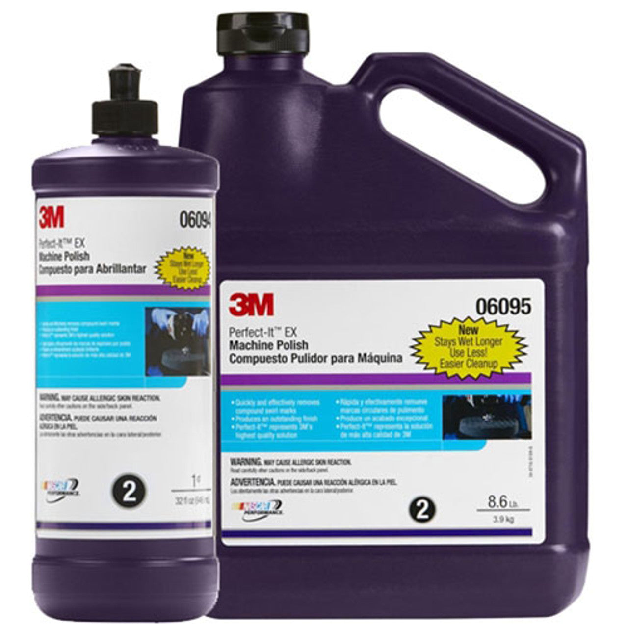 3M™ Perfect-It™ EX Machine Polish, Liquid, Gray, Polish