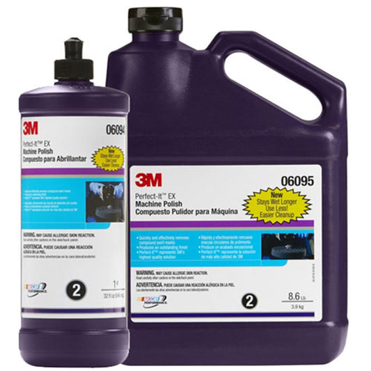 3M™ Perfect-It™ EX Machine Polish, Liquid, Gray, Polish