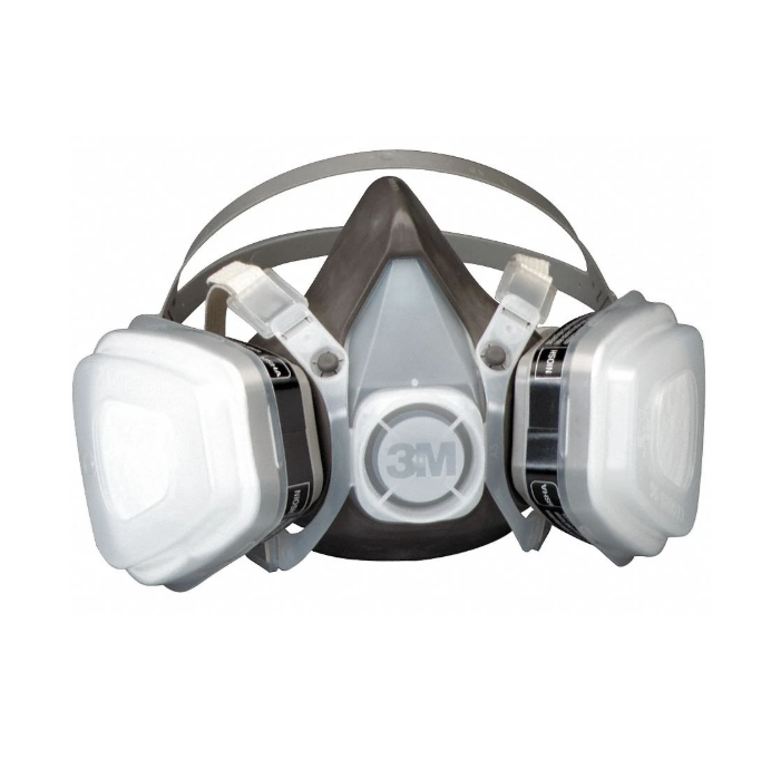3M™ 5000 Series Half-Mask Dual Cartridge Disposable Respirator, P95 Filter Class