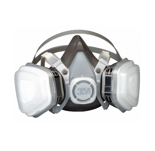 3M™ 5000 Series Half-Mask Dual Cartridge Disposable Respirator, P95 Filter Class