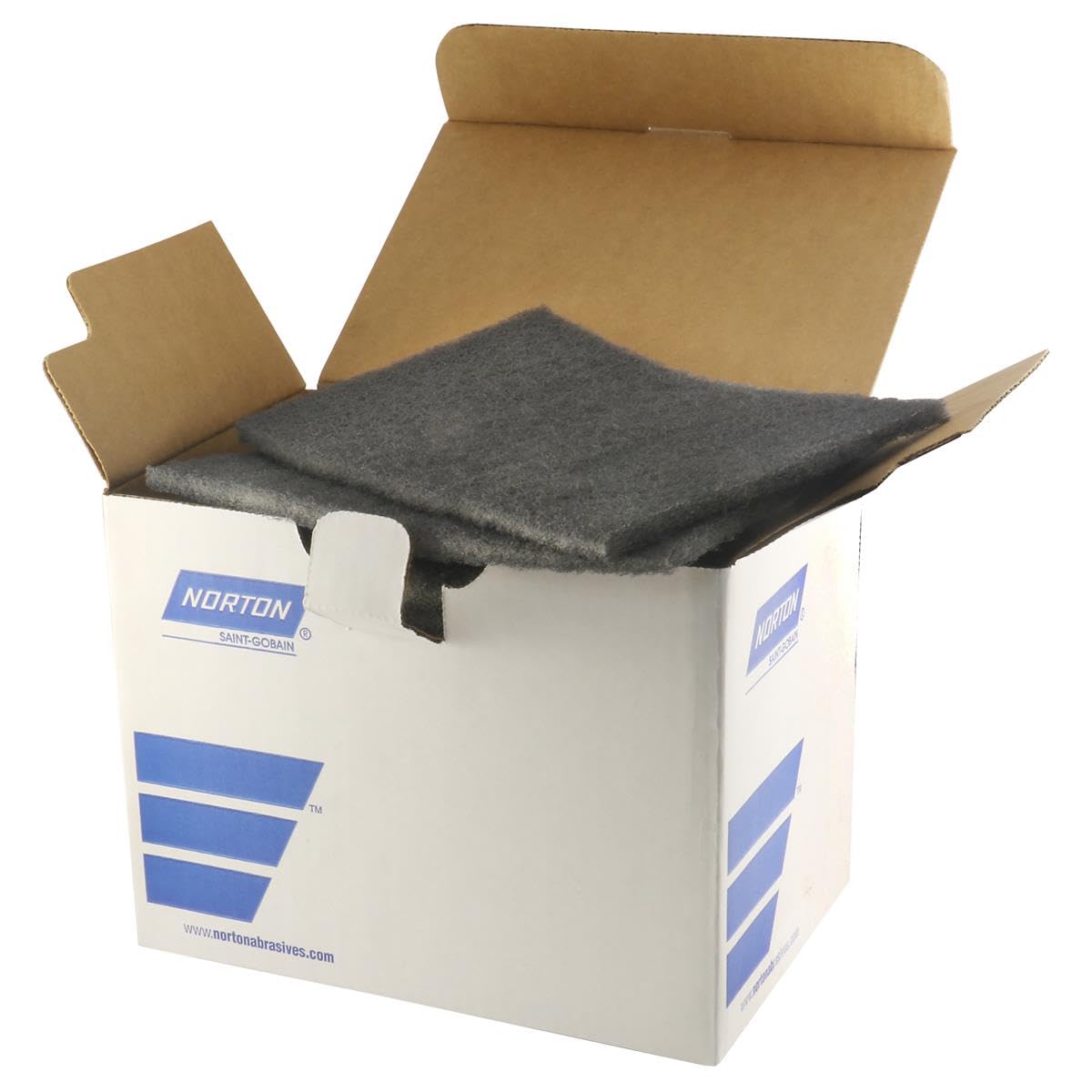 Norton® Bear-Tex® 58002 Non-Woven Hand Pad, Ultra Fine, 20 Sheets per box