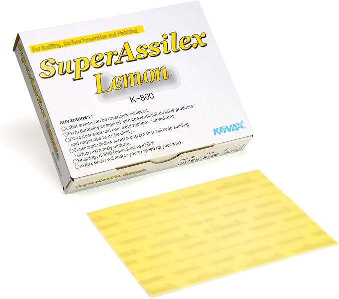 KOVAX® Super Assilex® Sanding Sheets, 25 Sheets per box