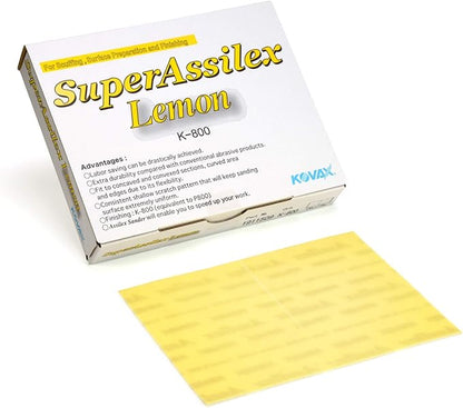 KOVAX® Super Assilex® Sanding Sheets, 25 Sheets per box