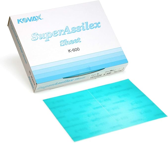 KOVAX® Super Assilex® Sanding Sheets, 25 Sheets per box