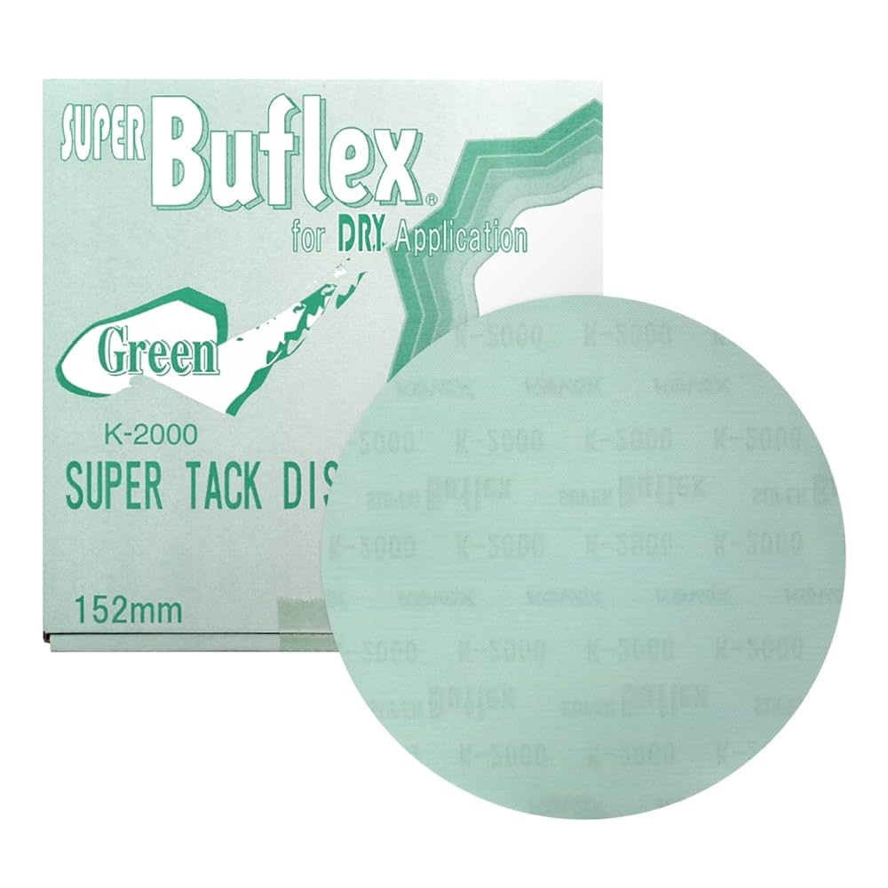 KOVAX® Super Buflex 6" No Hole Disc, 25 Discs per box