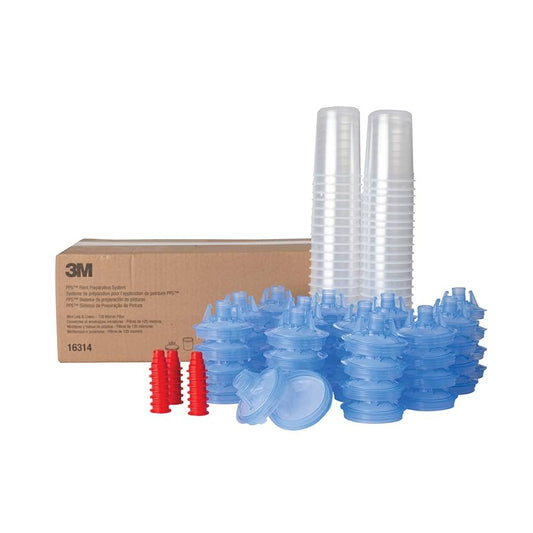 3M™ PPS™ 16314 Mini Lid and Liner Kit, 200 mL, Use with Liner