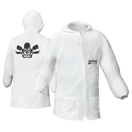DevilBiss® DeVilbiss CLEAN™ Hooded Lab Coat