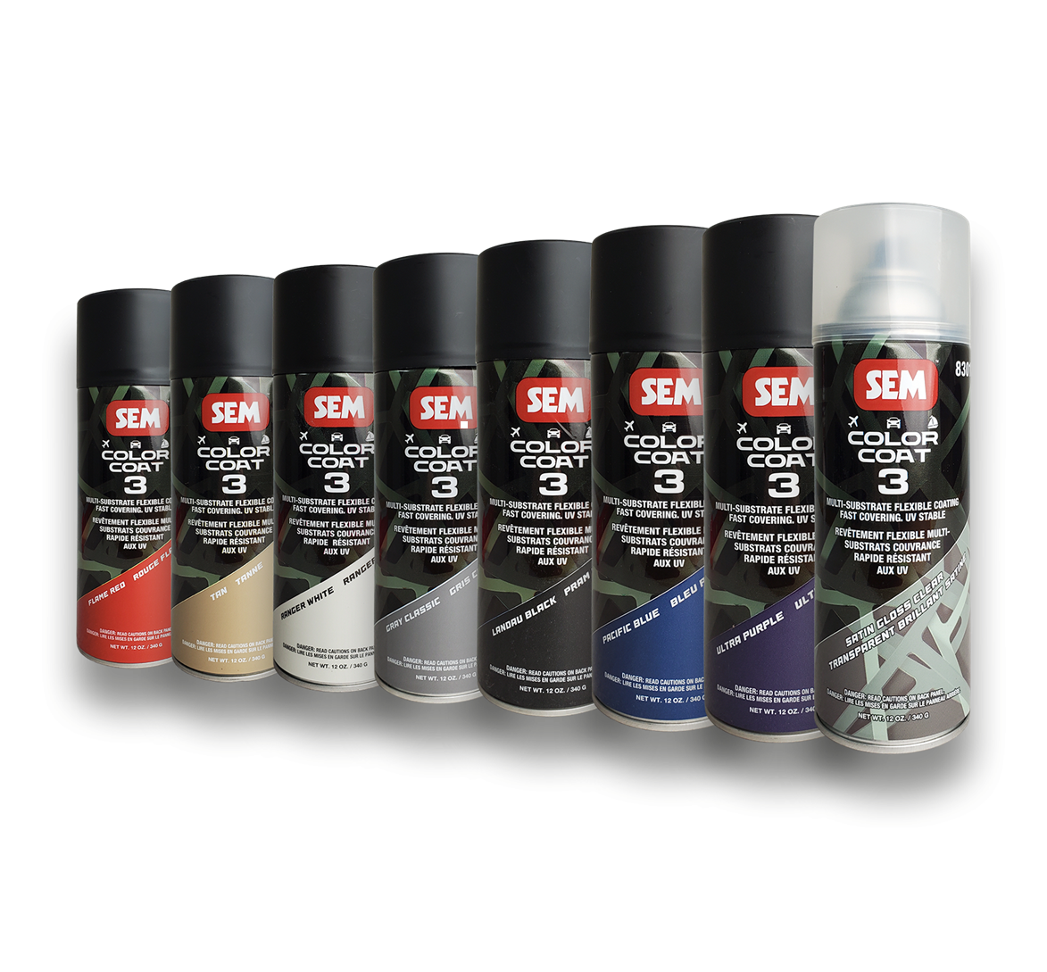 SEM Color Coat™ 3 Flexible Coating Auto Interior Paint