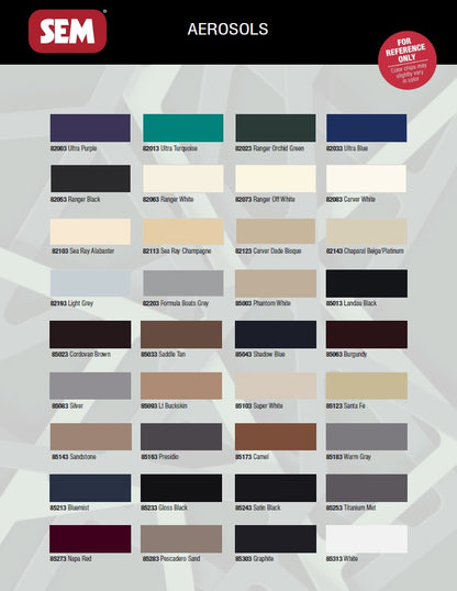 SEM Color Coat™ 3 Flexible Coating Auto Interior Paint