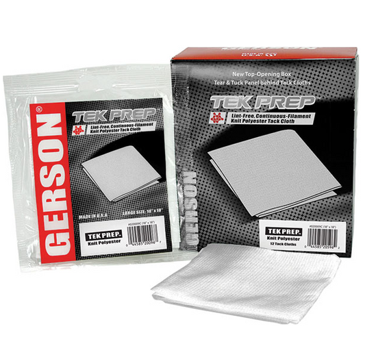 GERSON® TekPrep® 020009C Knit Polyester Tack Cloth, 18 in L x 18 in W