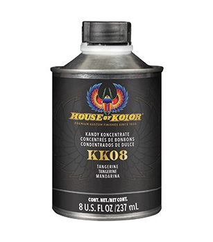 HOUSE OF KOLOR® SHIMRIN2® KK08-C02 Kandy Koncentrates Series Intensifier, 8 oz Can, Tangerine