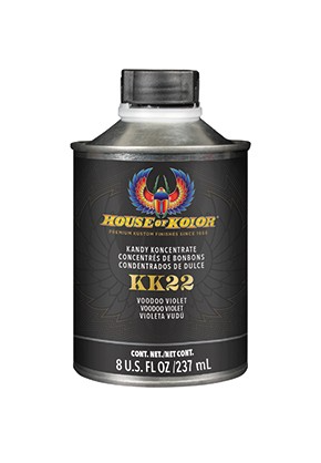 HOUSE OF KOLOR® SHIMRIN2® KK22-C02 Kandy Koncentrates Series Intensifier, 8 oz Can, Voodoo Violette