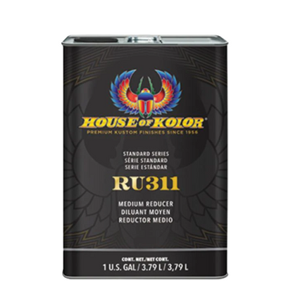 HOUSE OF KOLOR® RU311 Standard RU National Rule Urethane Reducer, Low VOC VOC, Medium Speed/Temperature