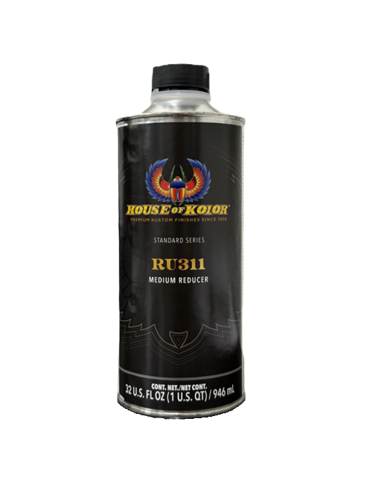 HOUSE OF KOLOR® RU311 Standard RU National Rule Urethane Reducer, Low VOC VOC, Medium Speed/Temperature