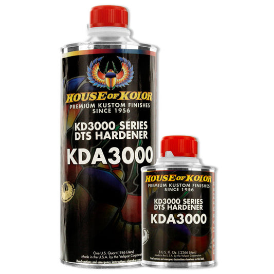 HOUSE OF KOLOR® KDA3000 DTS Hardener, 1 qt, 1:4 Mixing, Use With: KD3000 Series DTS Primer Surfacer/Sealer