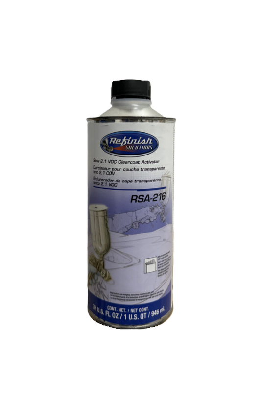 MATRIX RSA-216-Q01 Slow Activator, 1 qt, Liquid, Use With: 4.2 VOC EuroClear