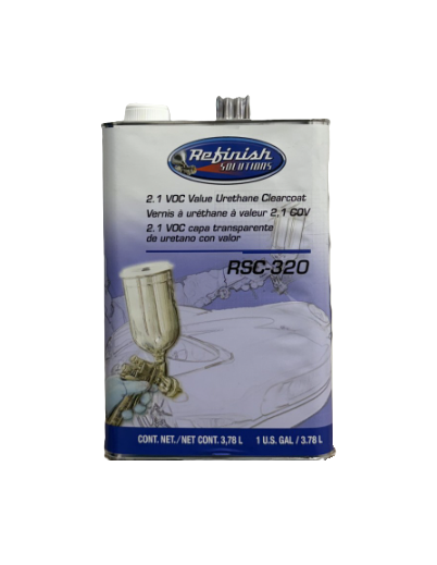 MATRIX Refinish Solutions RSC-320-G01 2.1 VOC Clear Value Urethane Clearcoat, 1 gal, 4:1 Mixing