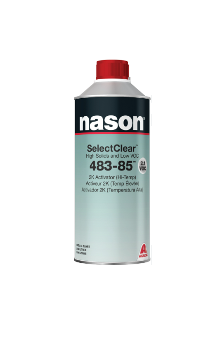 Nason® SelectClear™ 483-85-4 High Temperature 2K Activator, 1 qt, Liquid, Clear