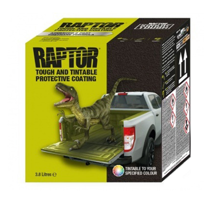 U-POL® RAPTOR® 0821V Low VOC Raptor Kit, Tintable, 3:1 Mixing, 125 sq-ft Coverage