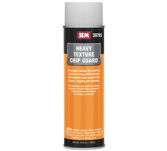 SEM® 39793 Heavy Texture Chip Guard, 14.8 oz Aerosol Can