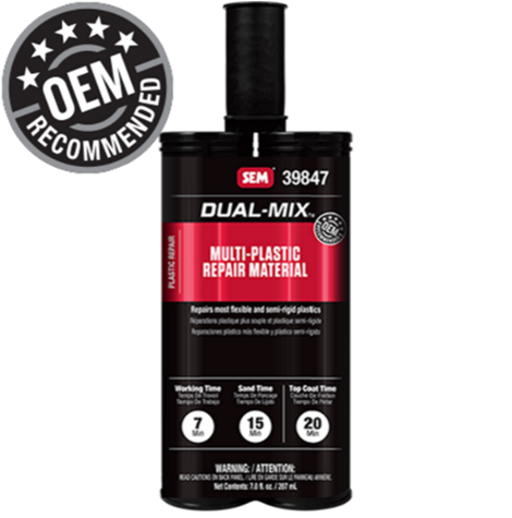 SEM Dual-Mix™ 39847 Multi-Plastic Repair Material