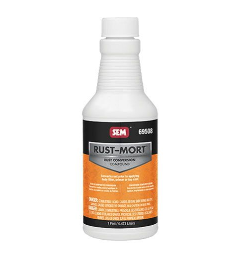 Rust Mort™ 69508 Acidic Compound, 1 Pt Bottle
