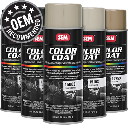 SEM Color Coat™ Flexible Coating Auto Interior Paint