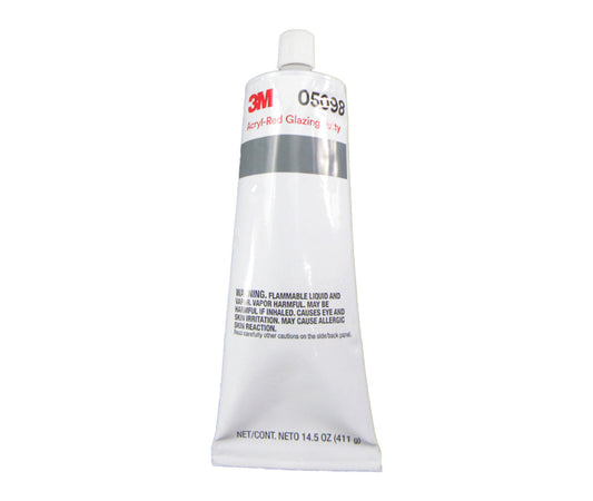 3M™ 05098 Glazing Putty, 14.5 oz Aluminum Tube, Paste