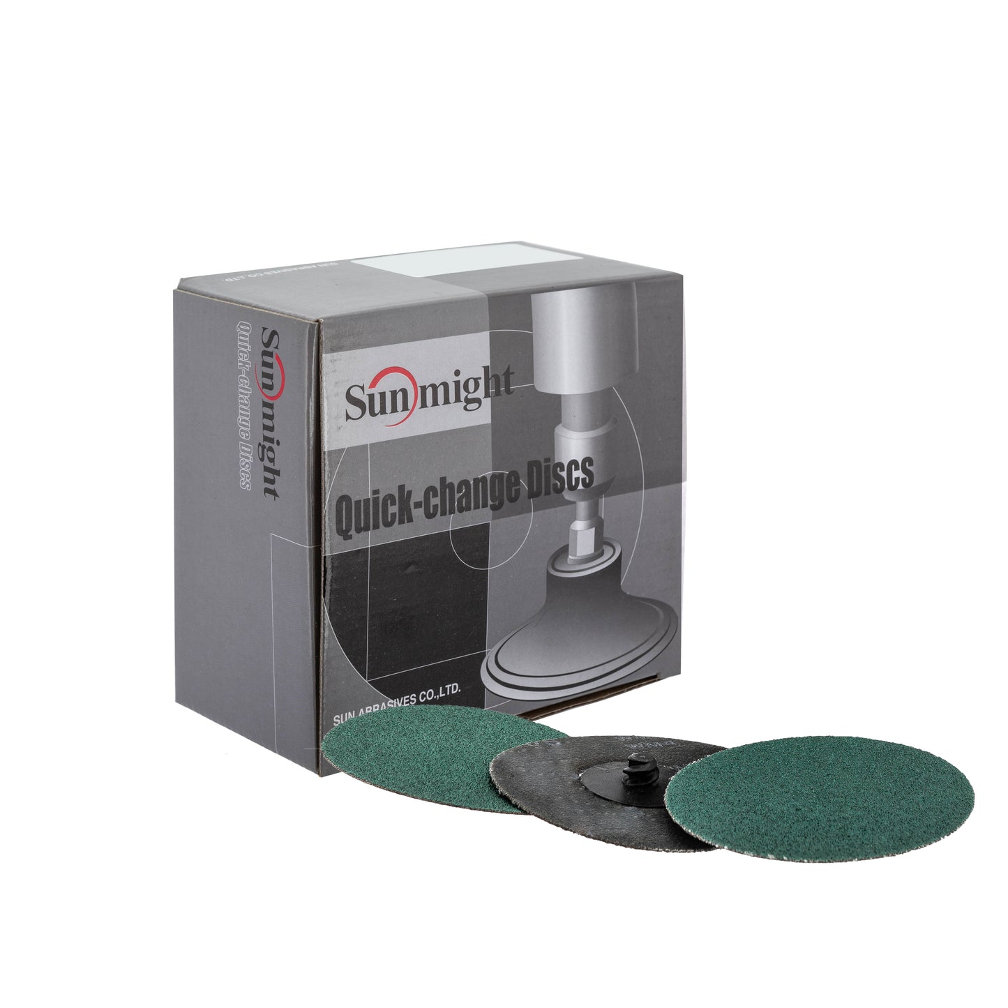 Sunmight Sundisc Closed Coated Fiber Disc, Alumina Zirconia, Attachment