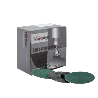 Sunmight Sundisc Closed Coated Fiber Disc, Alumina Zirconia, Attachment